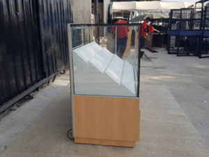 Jewelry cabinet, glass display cabinet, corner phone display cabinet, sliding door