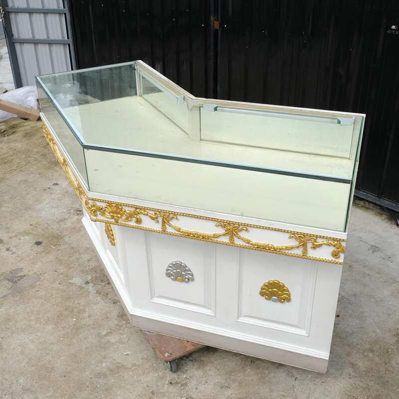 Jewelry cabinet, jewelry cabinet, diamond cabinet, product display cabinet, oblique corner cabinet