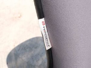 office chair Light gray fabric upholstery, brand UB-Haworth