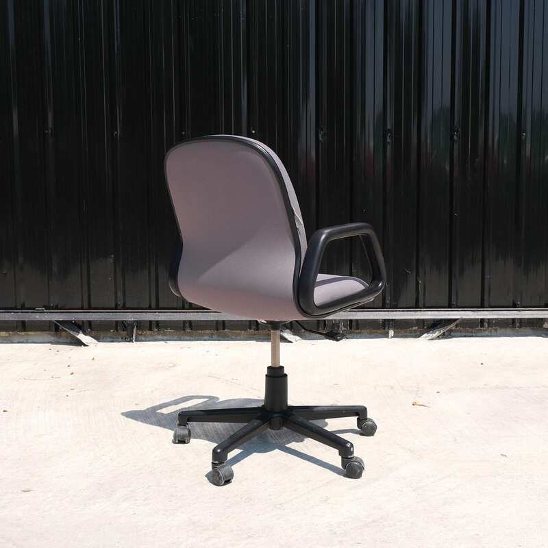 office chair Light gray fabric upholstery, brand UB-Haworth