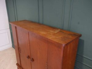 Storage cabinet with 2 doors, vintage style, European workmanship, sourced from Germany.