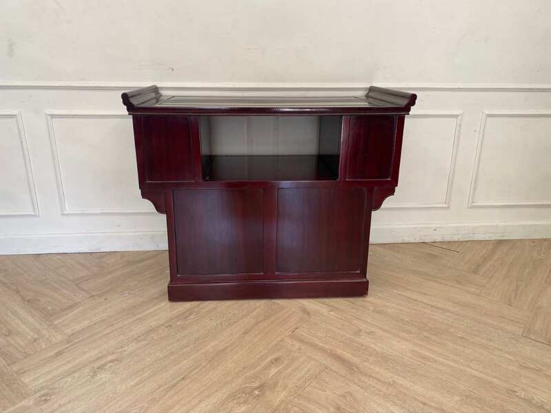 Porch table display cabinet wooden cabinet corner cabinet TV cabinet porch decoration flower pattern