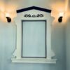 Wall Lamp with Wooden Legs (Pair)
