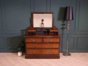 dressing table Mahogany dressing cabinet, 6 drawers