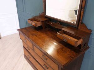 dressing table Mahogany dressing cabinet, 6 drawers