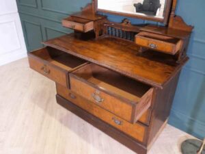 dressing table Mahogany dressing cabinet, 6 drawers