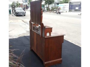 dressing table Mahogany dressing cabinet, 6 drawers
