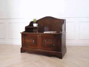 Oak cabinet, imported from Europe.