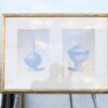 porcelain pictures Benjarong ware, gold frame no.2