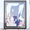 Abstract picture, black frame
