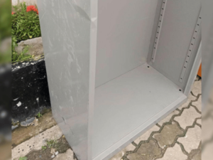 Steel document storage cabinet with sliding rails (1 set has 9 pieces)