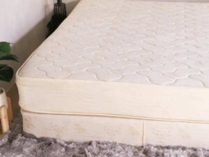 5 foot mattress with base, brand RESTONIC, model HAZELWOOD SUPREME