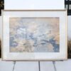 Old city picture, gold frame no.2