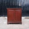 Wooden cabinet, wooden TV cabinet with 2 doors, multi-purpose wooden cabinet, storage cabinet