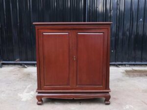 Wooden cabinet, wooden TV cabinet with 2 doors, multi-purpose wooden cabinet, storage cabinet