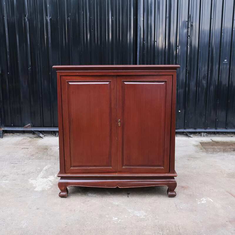 Wooden cabinet, wooden TV cabinet with 2 doors, multi-purpose wooden cabinet, storage cabinet