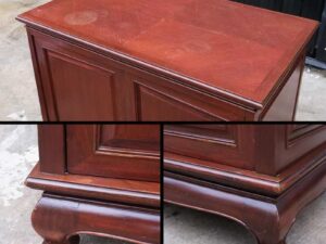 Wooden cabinet, wooden TV cabinet with 2 doors, multi-purpose wooden cabinet, storage cabinet