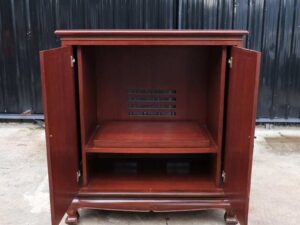 Wooden cabinet, wooden TV cabinet with 2 doors, multi-purpose wooden cabinet, storage cabinet