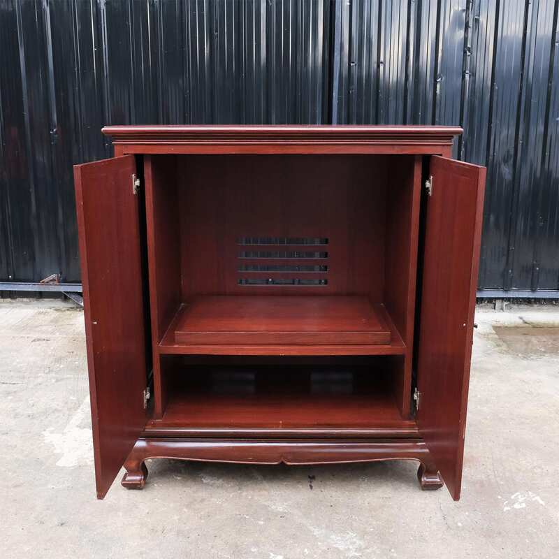 Wooden cabinet, wooden TV cabinet with 2 doors, multi-purpose wooden cabinet, storage cabinet