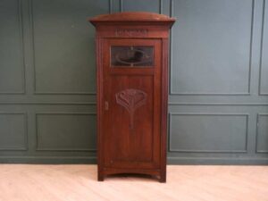 Wardrobe with 1 door, vintage style, European workmanship, sourced from Germany.