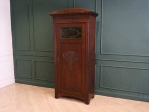 Wardrobe with 1 door, vintage style, European workmanship, sourced from Germany.