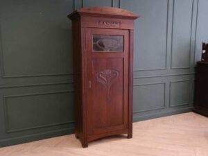 Wardrobe with 1 door, vintage style, European workmanship, sourced from Germany.