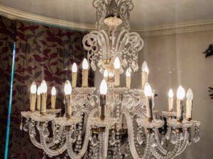 Chandeliers crystal lamps stairwell lamps ceiling lamps