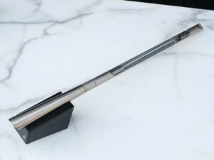 Bathroom counter lamp Glass front lamp, steel frame, wall mounted