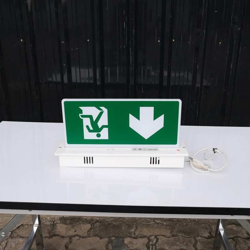 Emergency exit sign, sunny brand, 2-sided, Slim Line
