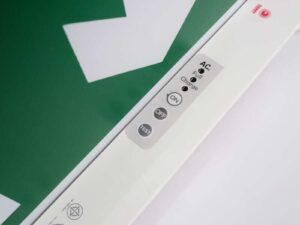 Emergency exit sign, sunny brand, 2-sided, Slim Line
