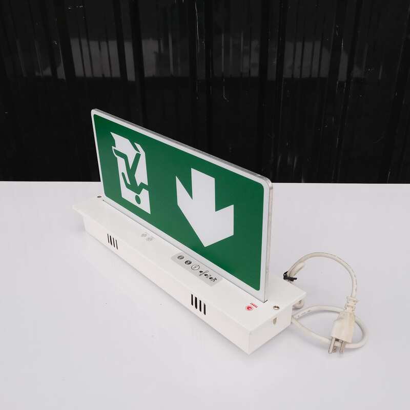 Emergency exit sign, sunny brand, 2-sided, Slim Line