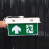 Emergency exit sign, sunny brand, 2-sided, Slim Line