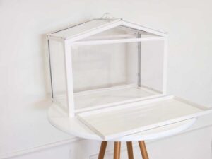 White planting cabinet Ikea SOCKER