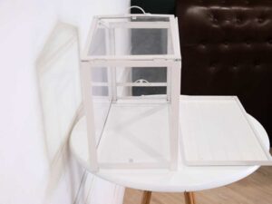 White planting cabinet Ikea SOCKER