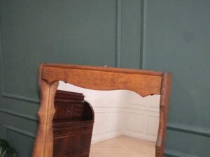 Mirror, dressing room mirror, wooden frame