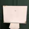 Whiteboard size 80 x 60 cm. Whiteboard, white blind board, white board.