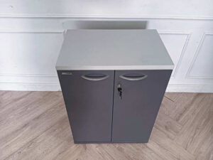 Wooden document cabinet storage cabinet with 2 doors white top MODERNFROM brand