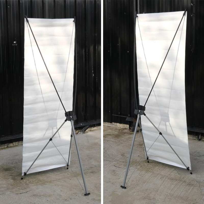 Stands, sign stands, storefront signs, advertising signs, x-stand, X frame, X-shaped stand PP Vinyl Sign Stand