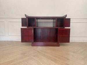 Porch table display cabinet wooden cabinet corner cabinet TV cabinet porch decoration flower pattern_ZZ1JSVLBM9