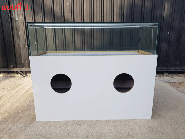 Glass display cabinet, wooden frame, simple and elegant style