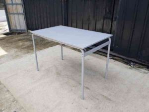 Modern style work desk, grey, 110 cm