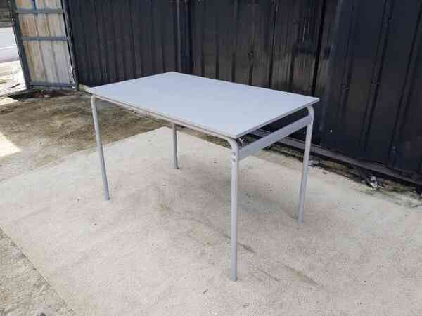 Modern style work desk, grey, 110 cm