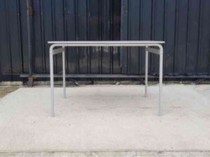 Modern style work desk, grey, 110 cm