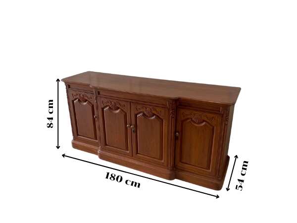 4-door sideboard, vintage style