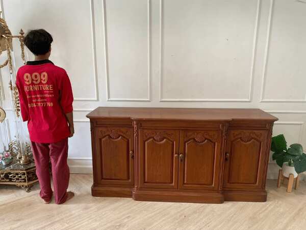 4-door sideboard, vintage style