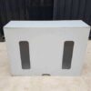1-door steel cabinet, grey