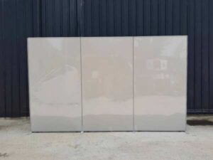 Partition board, grey
