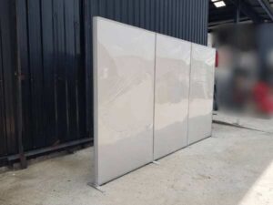 Partition board, grey