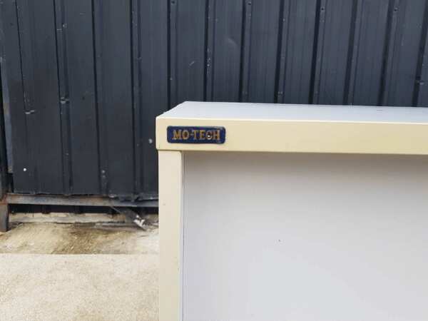 2-drawer desk, mo-tech brand, 120-150 cm