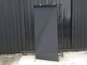 Black roller blinds